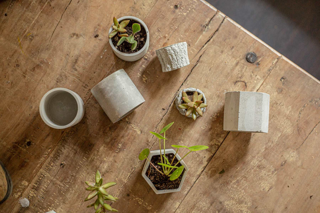 How to make concrete planters and vessels