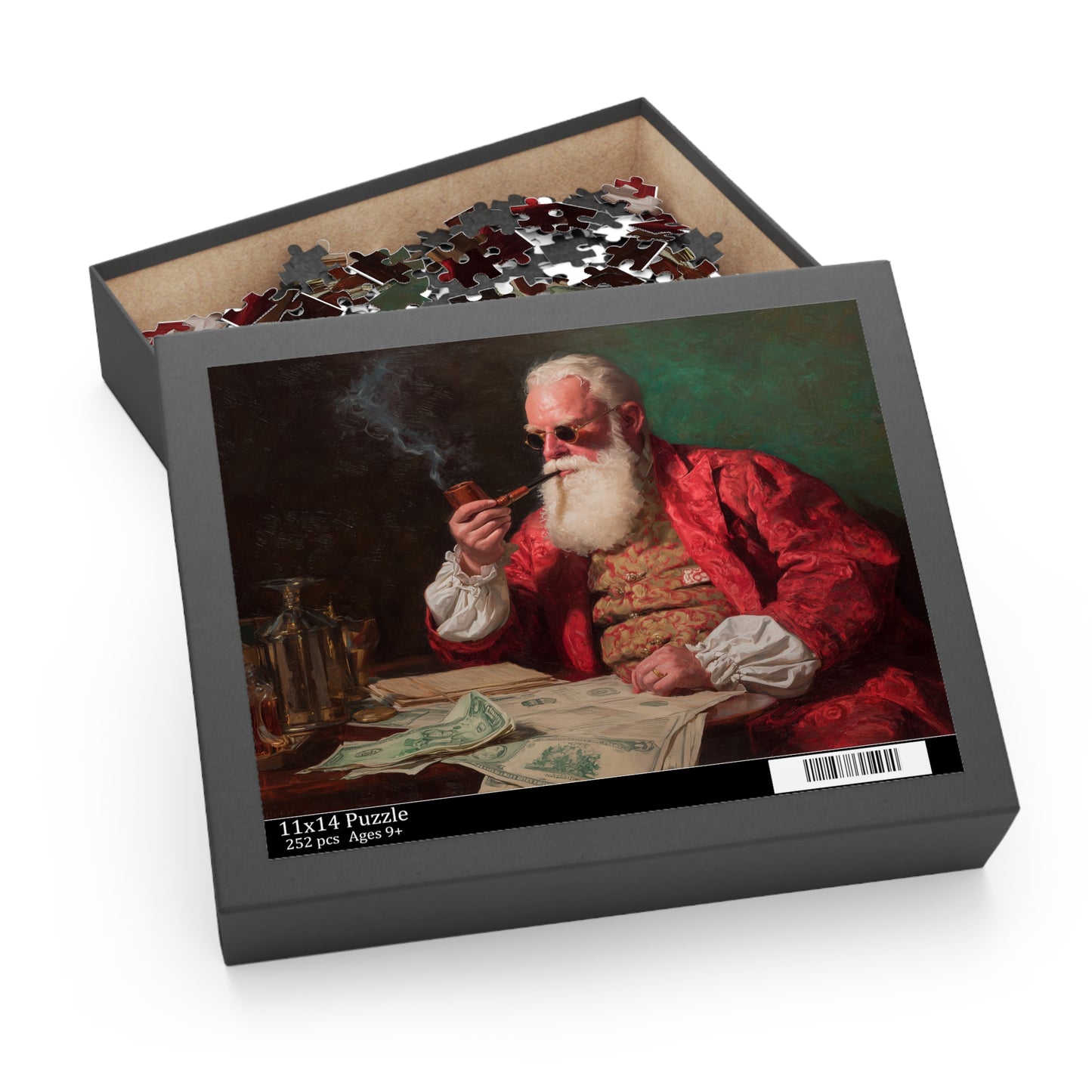 Santa Does Taxes Christmas Puzzle || The Impossible Puzzle Collection || Holiday Puzzle