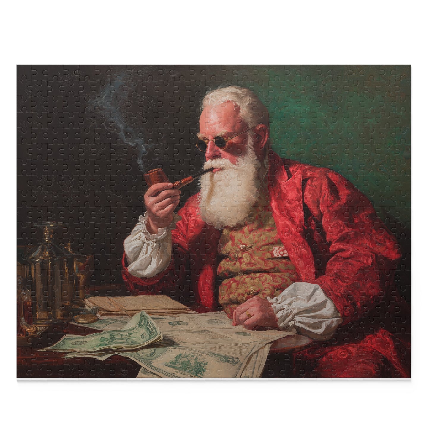 Santa Does Taxes Christmas Puzzle || The Impossible Puzzle Collection || Holiday Puzzle