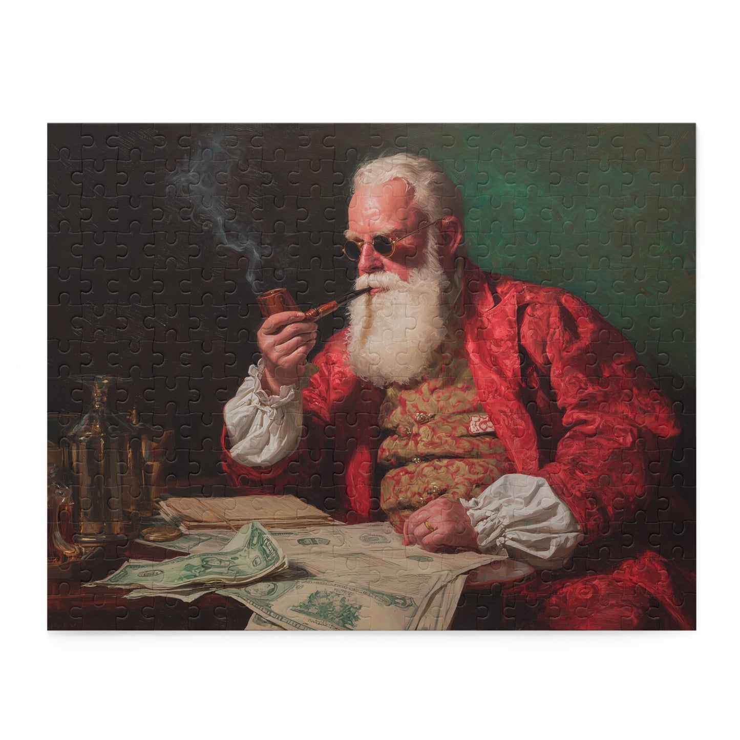 Santa Does Taxes Christmas Puzzle || The Impossible Puzzle Collection || Holiday Puzzle